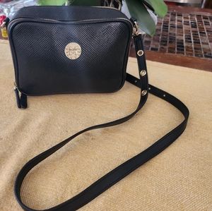 Metro City Crossbody Bag Made in Italy Black
